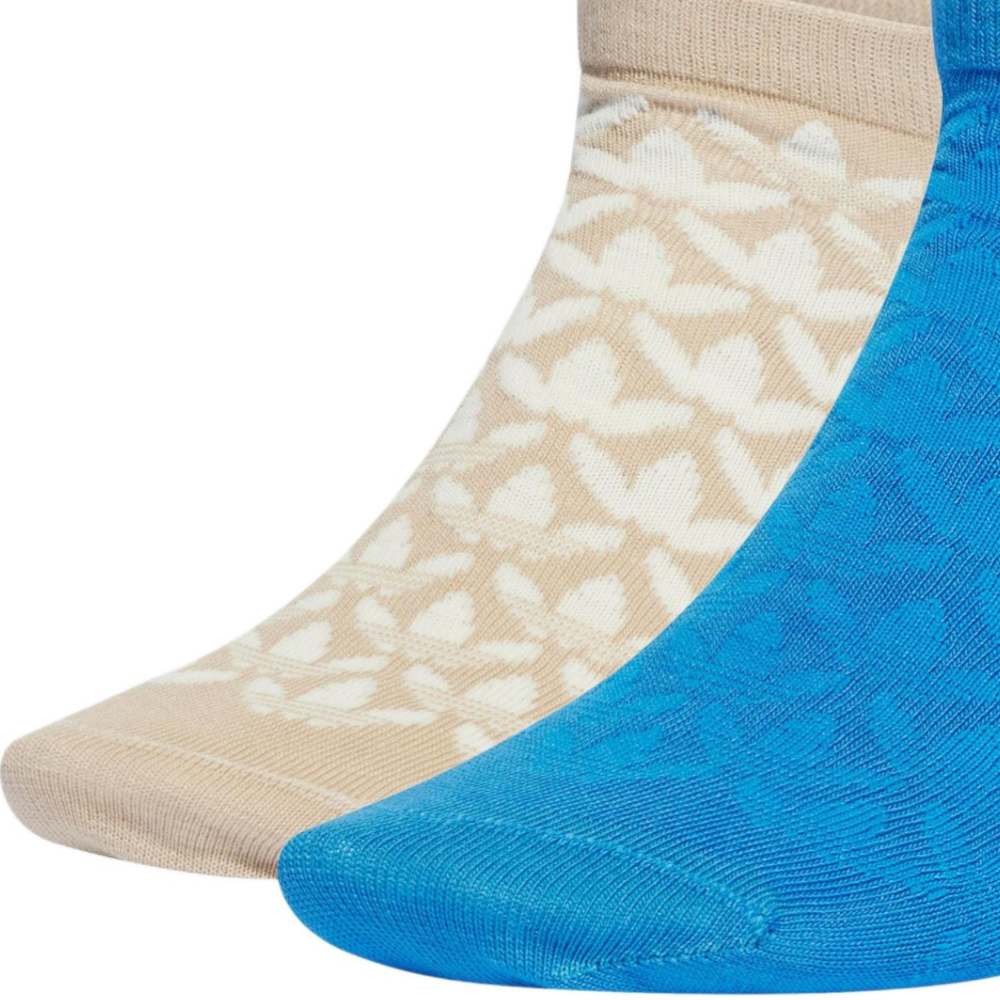 Adidas Originals Mono Liner Ankle Socks Unisex 2 Pack