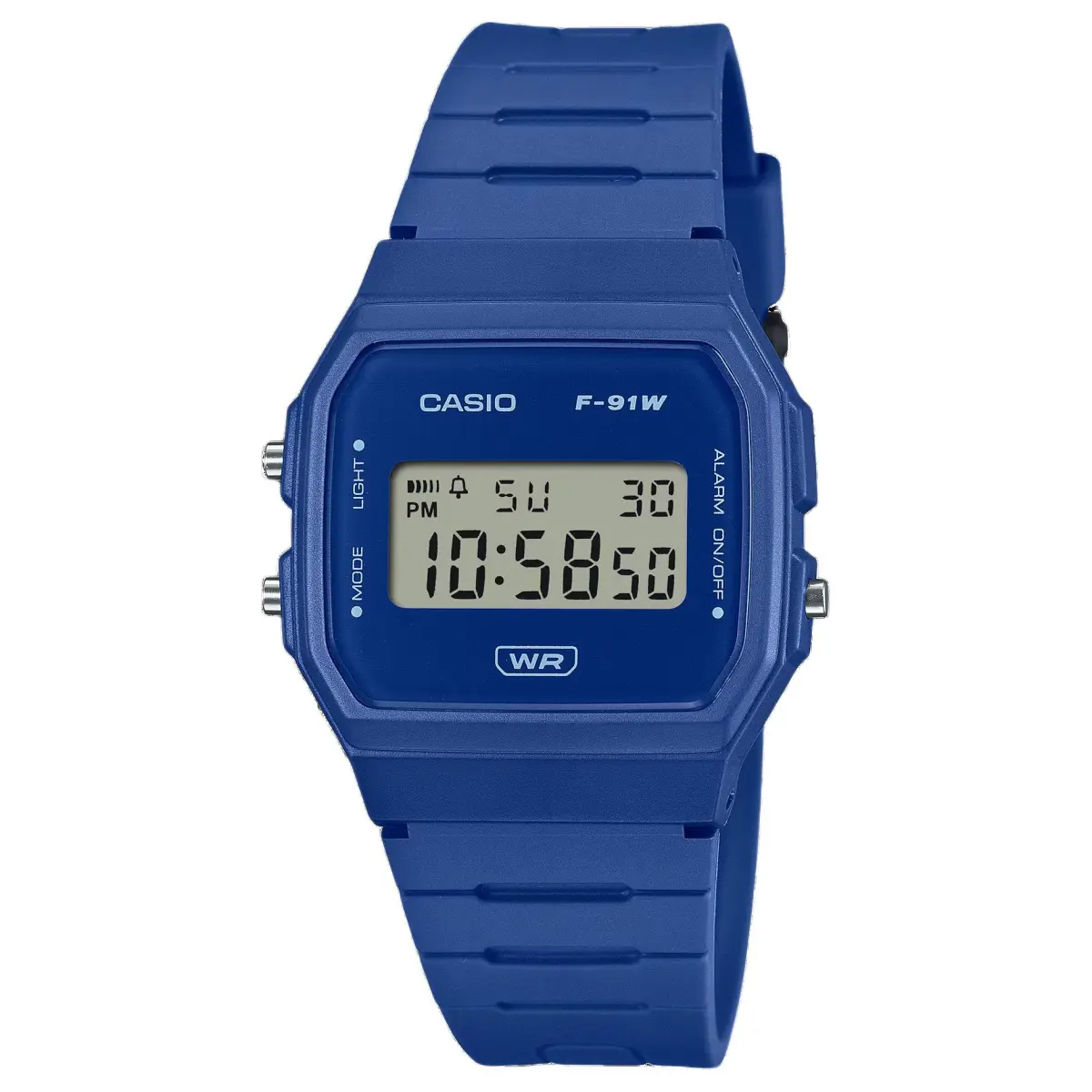 CASIO Unisex Gray Watch F-91WB-2A1