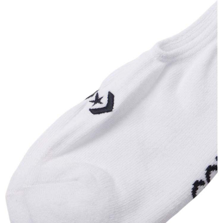 Converse No Show Socks Unisex 3 Pack White