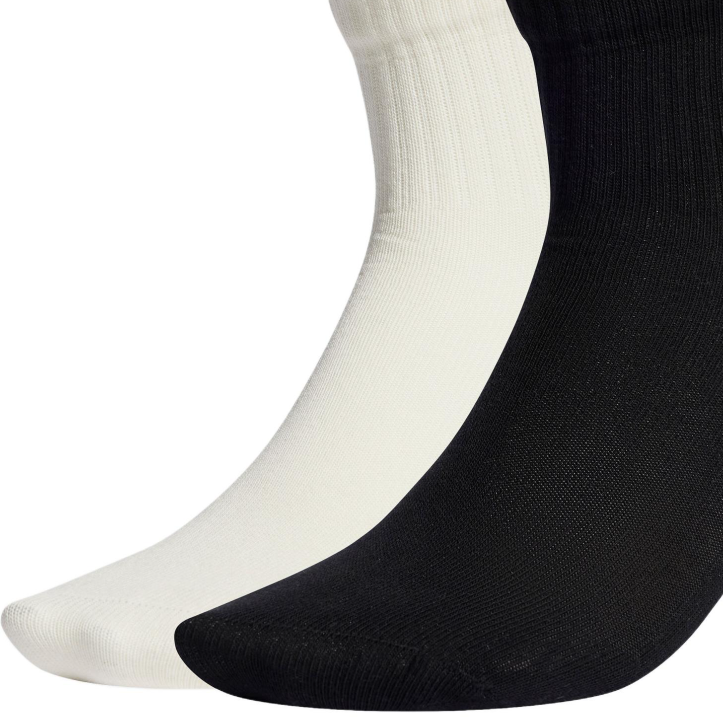 Adidas Originals Crew Socks Unisex 2 Pack Ivory/Black