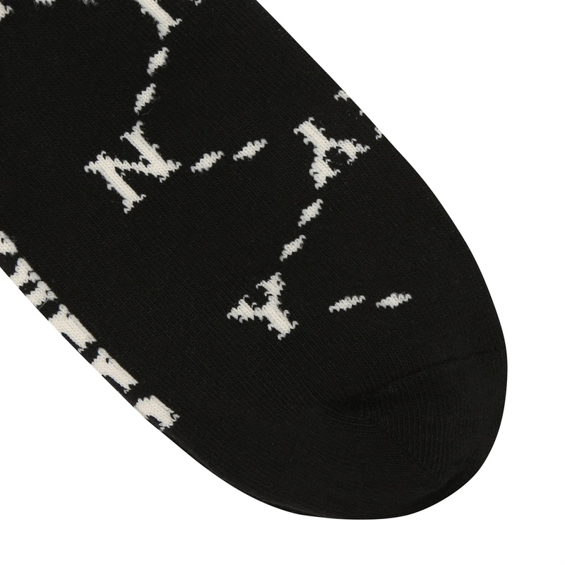 MLB Knee High Socks Unisex Black