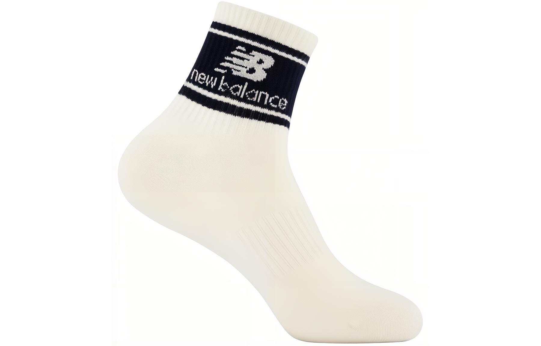 New Balance Crew Socks Unisex 1 Pack White