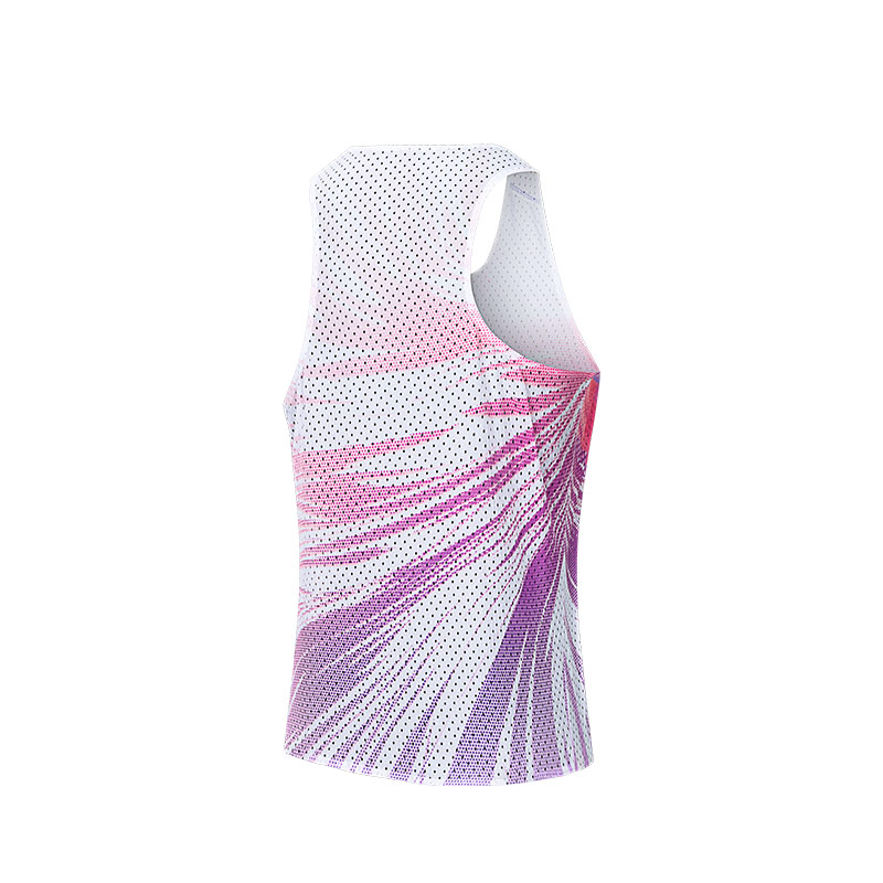 Anta Running Tank Top Women’s Palace Purple/All Over Print