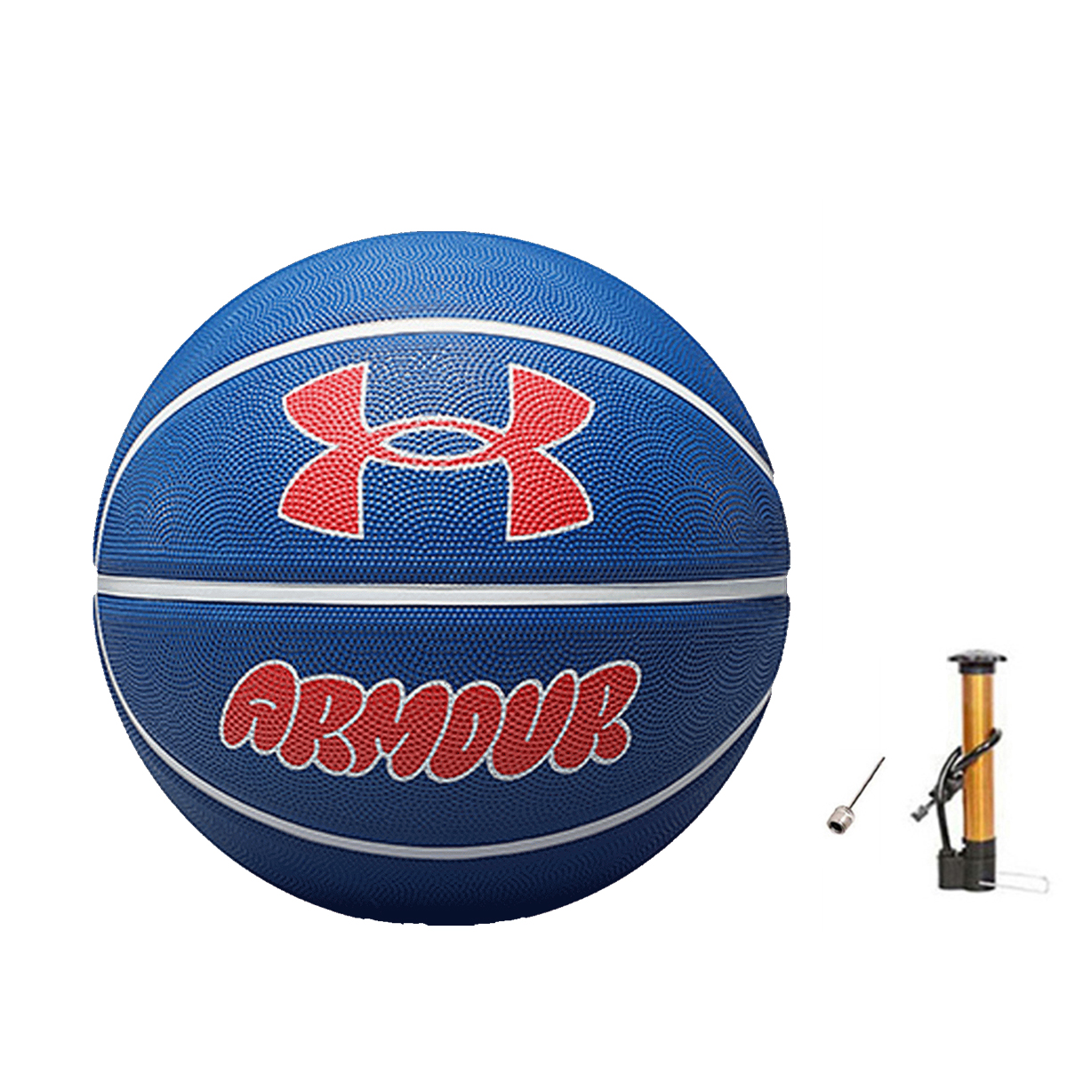 Under Armour Rubber Basketball Lake Blue Size 7 Training Unisex