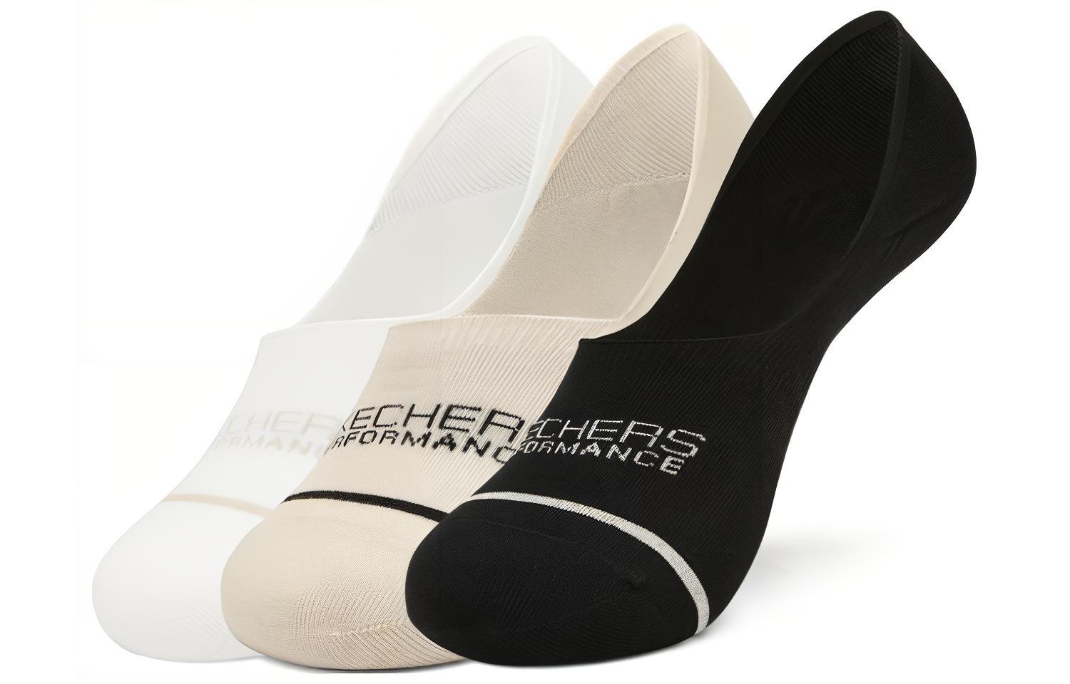 Skechers No Show Socks Unisex 3 Pack