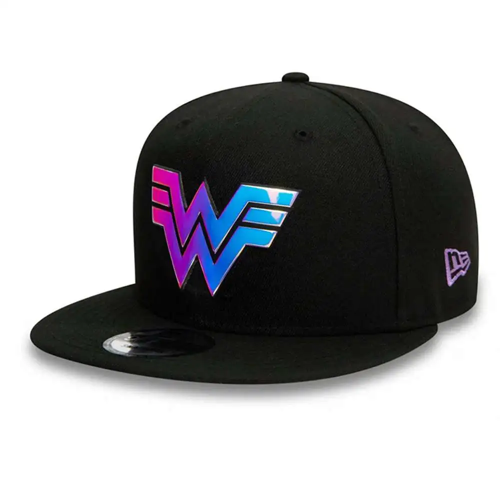 New Era x MARVEL Cotton Baseball Caps Unisex Black
