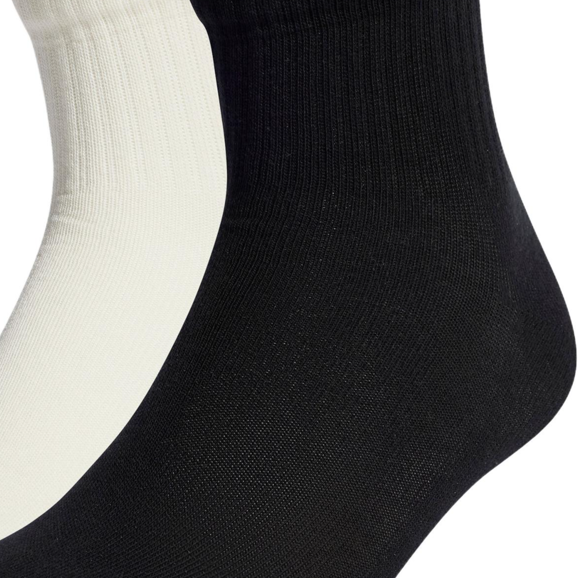 Adidas Originals Crew Socks Unisex 2 Pack Ivory/Black