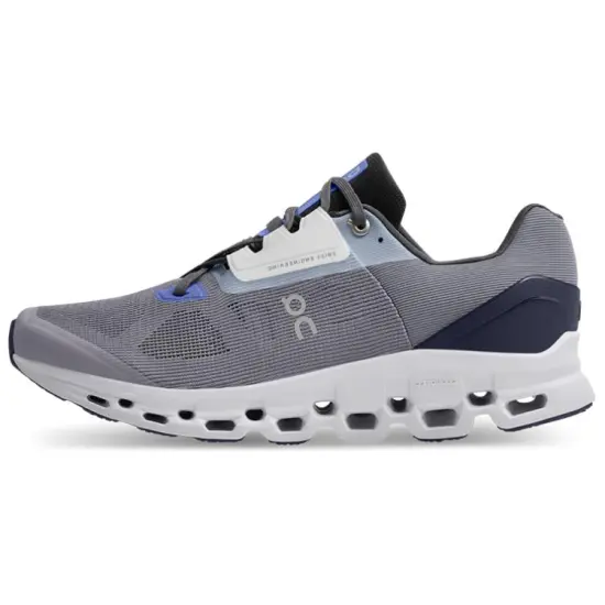 On Running Cloudstratus Fossil Grey Midnight Navy