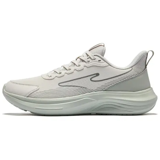 Erke Running Shoes Men Low-Top Pale Wild Grey/Stone Turquoise