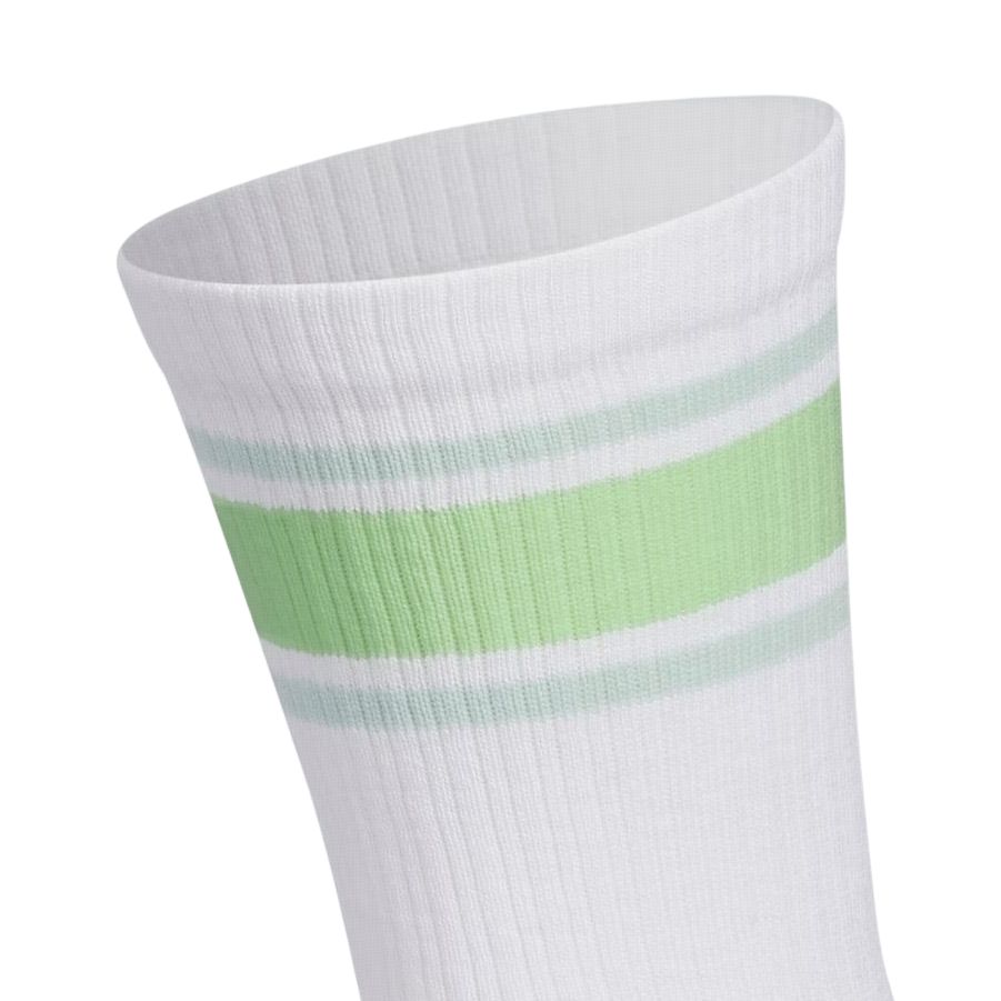 Adidas Crew Socks Unisex 1 Pack White/Light Green/Green
