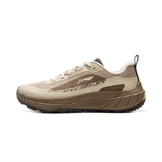 LINING Hiking / Trekking Shoes Men Low-Top Smoke Twilight Gray/Cocoa Brown/Dusty Khaki