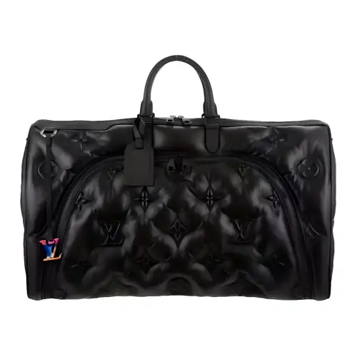 LOUIS VUITTON Sleepall Monogram Puffer 60 Black