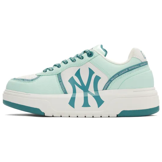 MLB New York Yankees Skateboard Shoes Unisex Low-Top Niu Mint