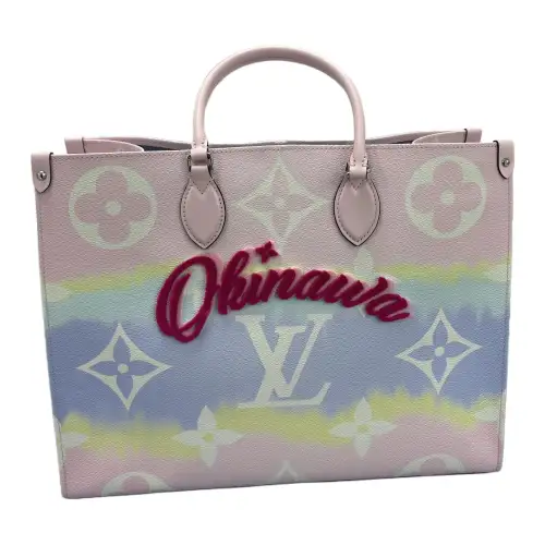 LOUIS VUITTON Female ONTHEGO Large Tote Handbag Multicolor