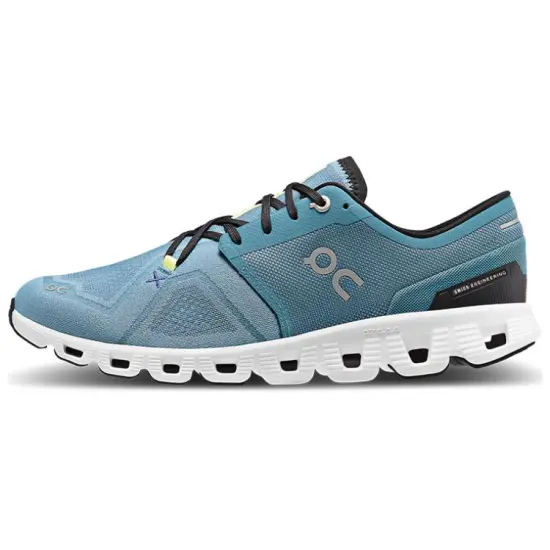 On Running Cloud X 3 Pewter White