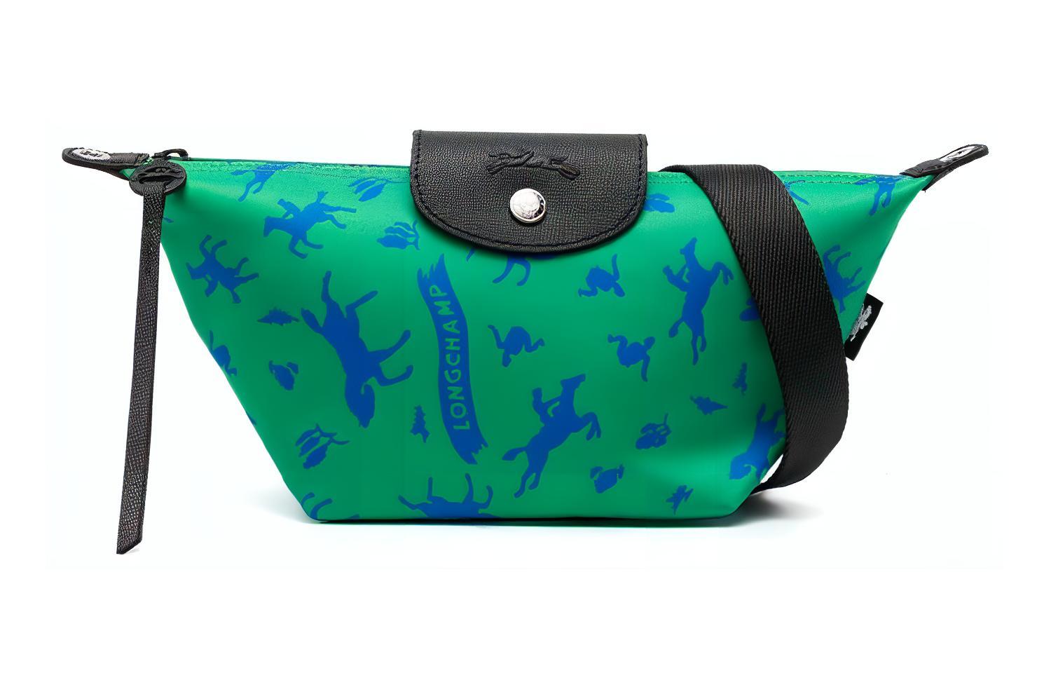 Женская сумка LONGCHAMP Le Pliage Мини (зеленая)