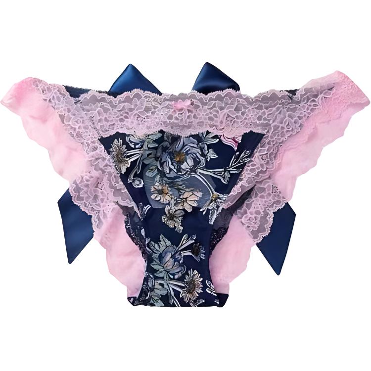 Женские трусы Victoria's Secret Low Rise (голубые)