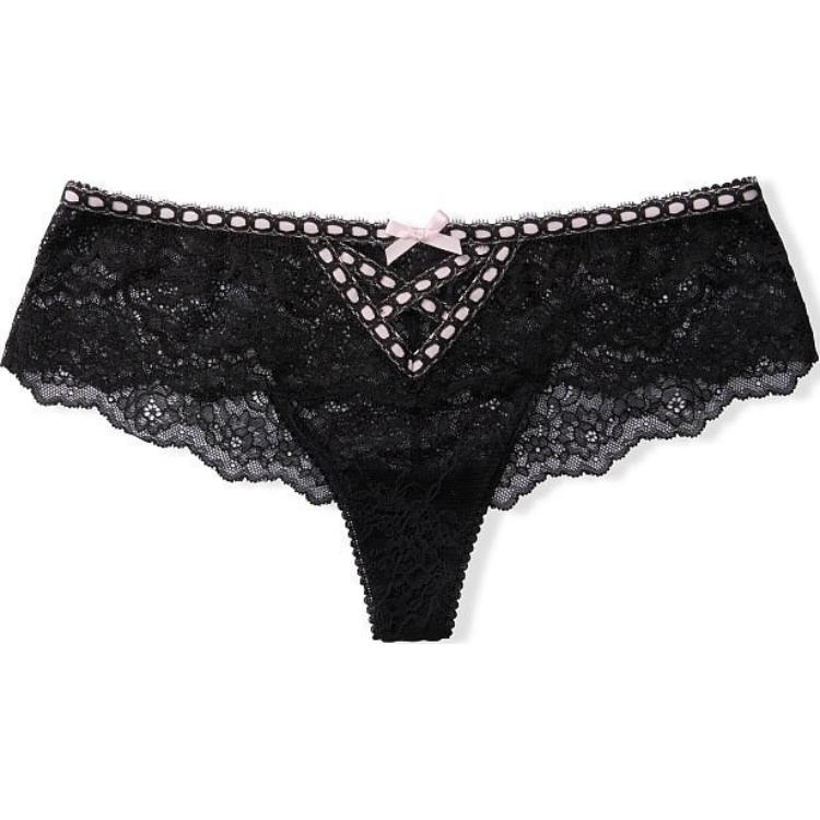 Женские трусы Victoria's Secret (черные)