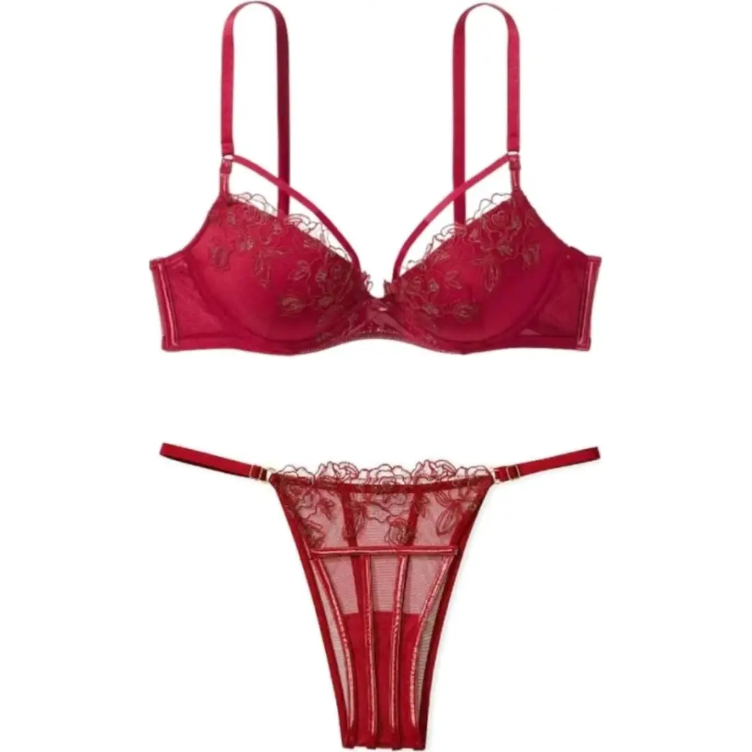 Victoria's Secret Underwear Set Women's Red