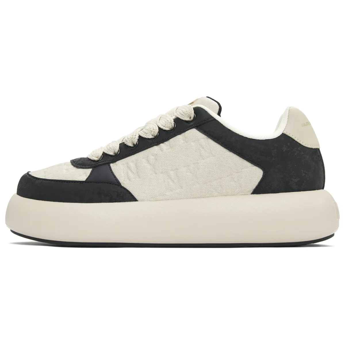 MLB New York Yankees Slip-Resistant Abrasion-Resistant Low-top Skateboard Shoes Unisex Black