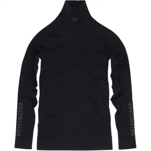 Balenciaga FW22 T Shirt Slim Fit Men's Black