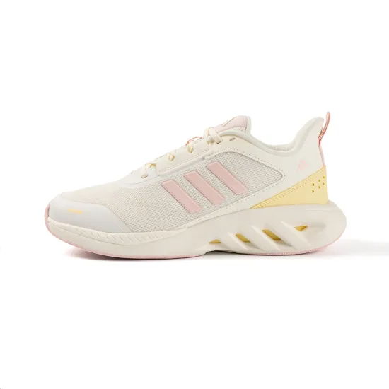 Adidas ALL DAY POWER Running Shoes Women's Low-Top Beige Pink