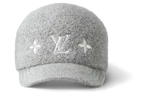 LOUIS VUITTON Wool, Polyamide Baseball Caps Women's Gray