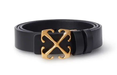 OFF WHITE Arrows buckle Leather Belt