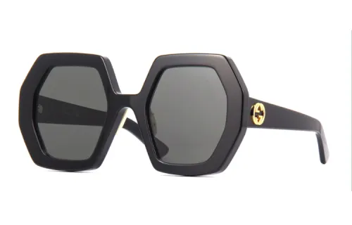 GUCCI Oversized Heptagon frame Sunglasses