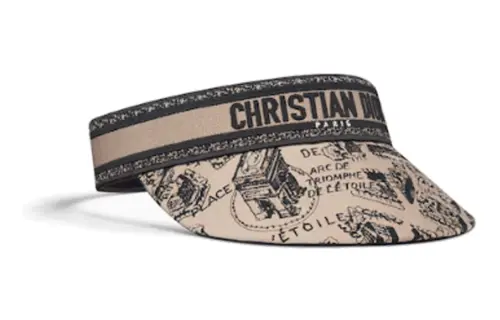 DIOR Cotton Sun Protection Hats Women's Coffee