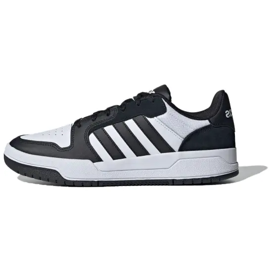 Adidas Neo Entrap Skateboard Shoes Unisex Low-Top White Black