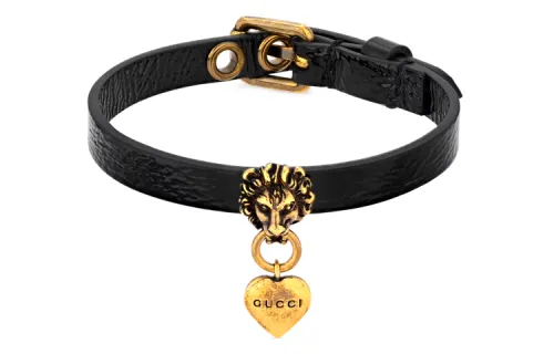 GUCCI Metal Wristbands Women's Black