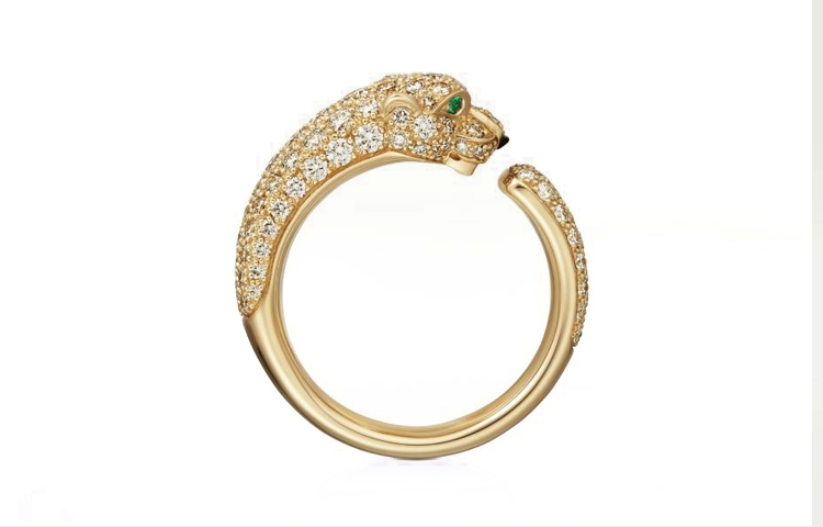 Кольцо Cartier (золотое)