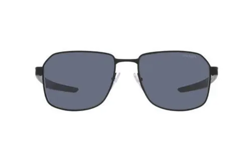PRADA Irregular Shape Sunglasses Men's Black