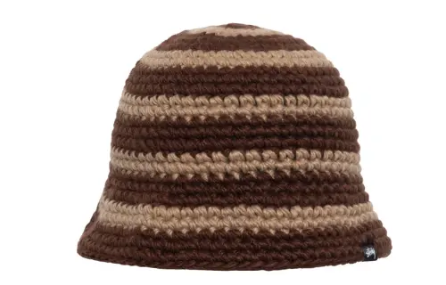 Stussy Acrylic Beanies Unisex Brown