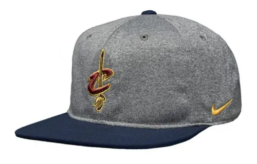 Nike Cotton Baseball Caps Unisex Gray