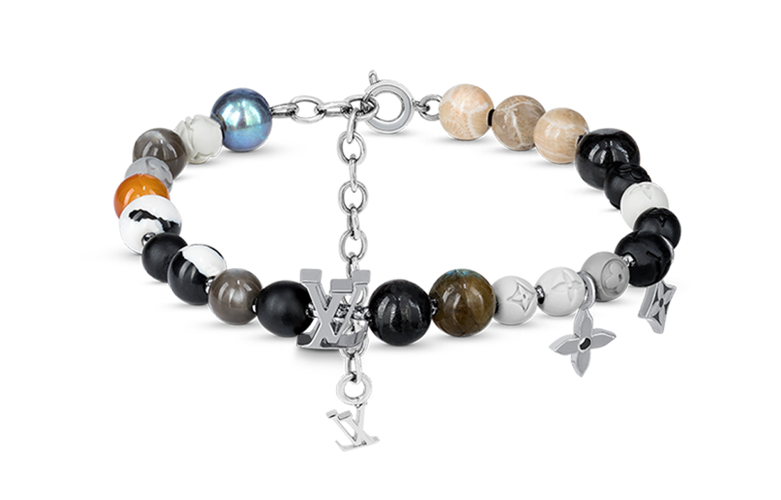 Браслет Louis Vuitton Monogram Unisex Logo Bracelets BEADS (разноцветный)