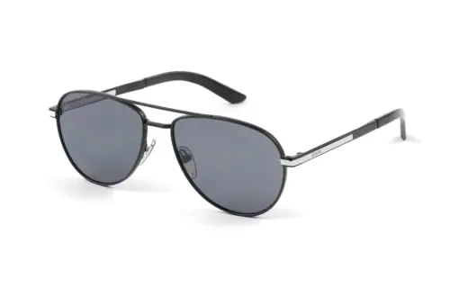 Prada logo-plaque pilot-frame sunglasses