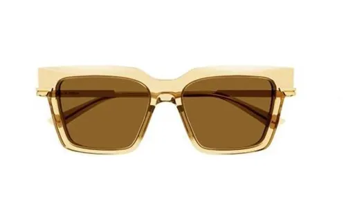 Bottega Veneta Sunglasses Unisex Yellow