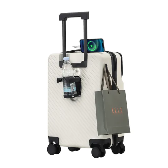 ELLE HOMME ABS Suitcase Travel Bag Luggage Unisex