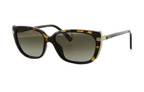DIOR Sunglasses Women's Black/Brown