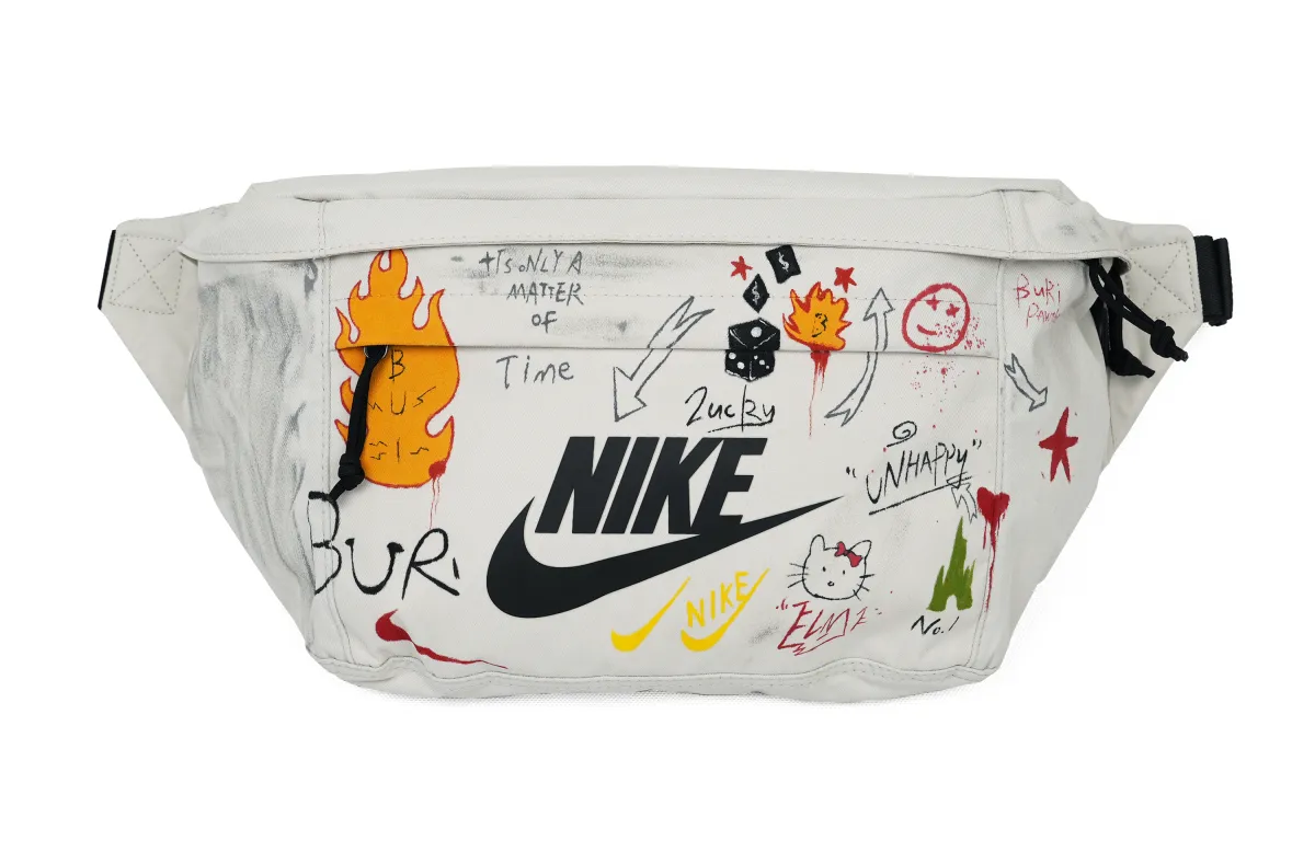 Nike Fabric Shoulder Bag, Crossbody Bag, Sling Bag, Fanny Pack Regular Unisex Bone White