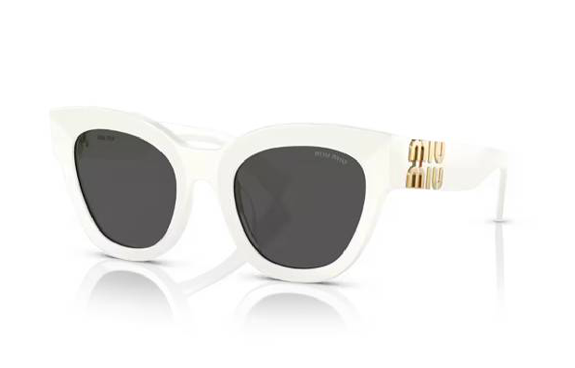 Женские очки MIU MIU (белые)