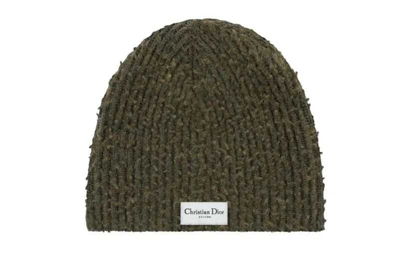 DIOR Logo Patch Beanie