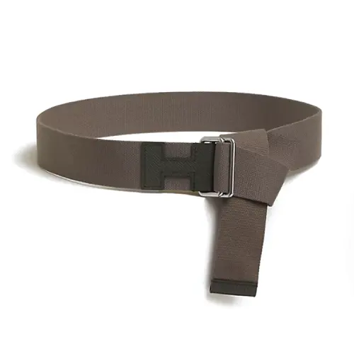 HERMES Nomade Leather Belts Men's Width 4cm