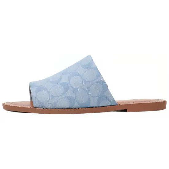 COACH Slide Slippers Women's Blue