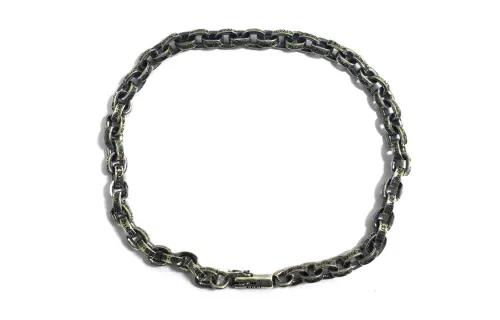 Chrome Hearts 925 Sterling Silver Bracelets Men's Vintage Silver