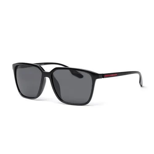 PRADA Plate Frame Square Sunglasses Men's