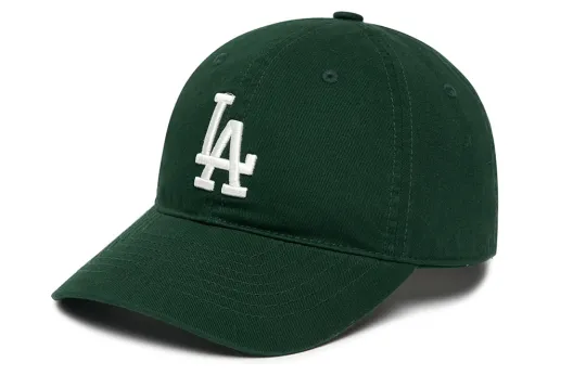 MLB Cotton Baseball Caps Unisex Olive Green