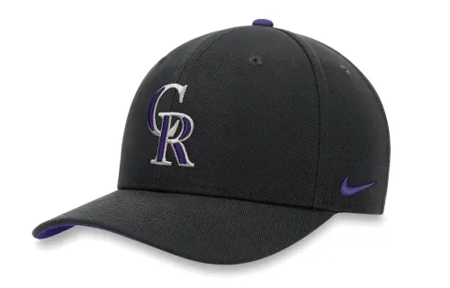 Nike Polyester Baseball Caps Men's Black